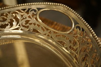 Dutch silver tray made by van Kempen Around 1900