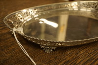 Dutch silver tray made by van Kempen Around 1900