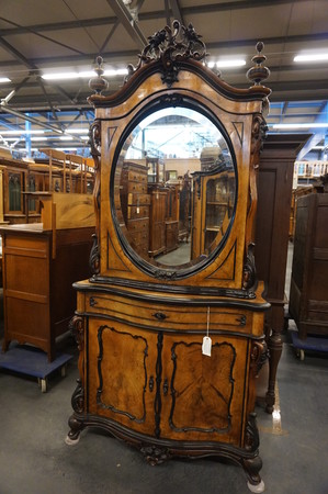 Dutch walnut cabinet