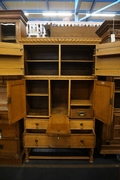 Edwardian style Liquor cabinet in oak, England  early 20th C.