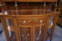 Edwardian style Vitrine in mahogany, England 19th century