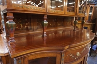 Edwardian style Vitrine in mahogany, England 19th century