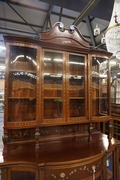 Edwardian style Vitrine in mahogany, England 19th century