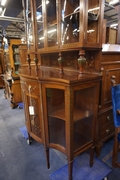 Edwardian style Vitrine in mahogany, England 19th century