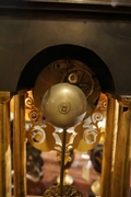 Empire style Clock in bronze , France Early 19th Century