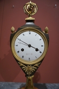 Empire style Clock in gilded bronze, France Early 19th Century