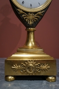 Empire style Clock in gilded bronze, France Early 19th Century