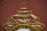 Empire style Clock in gilded bronze, France Early 19th Century