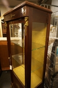 Empire style Vitrine in mahogany, France around 1900