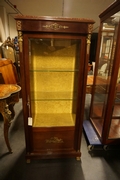 Empire style Vitrine in mahogany, France around 1900