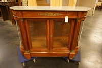 Empire style vitrine in mahogany, France 2nd half 19th Century