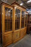 English breakfront bookcase 19th Century