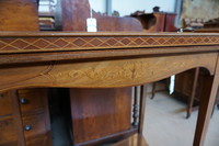 English inlaid tea table Around 1900