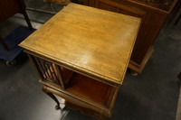 English mahogany revolving bookstand Around 1900