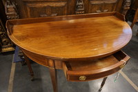 English mahogany side table Around 1900