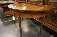 English mahogany side table Around 1900