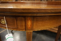 English mahogany side table Around 1900