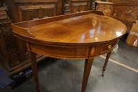 English mahogany side table Around 1900