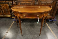 English mahogany side table Around 1900