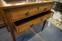 English mahogany table vitrine Around 1900