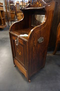 English rosewood coalbox 19th Century