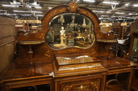 English rosewood inlaid buffet 19th Century