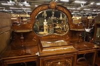 English rosewood inlaid buffet 19th Century