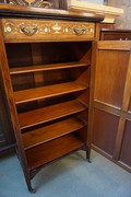 English rosewood inlaid cabinet Around 1900