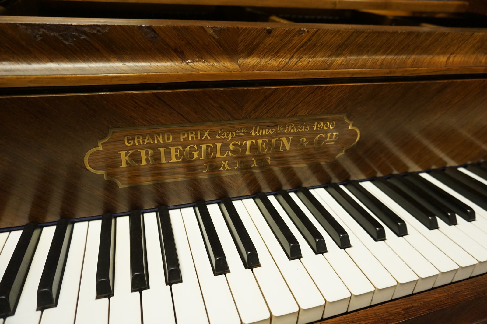 French Grand Piano by Kriegelstein