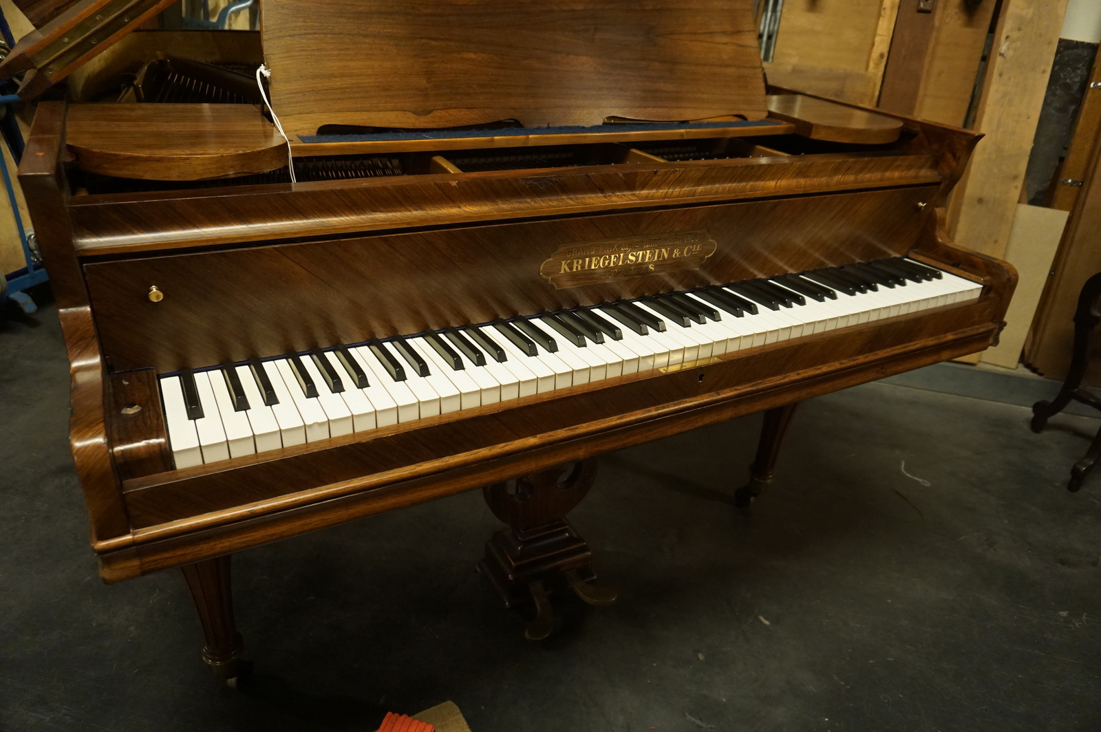 French Grand Piano by Kriegelstein