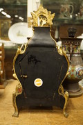 French Louis XV style table clock 19th Century