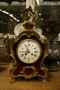 French Louis XV style table clock