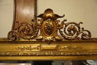 French mirror in gilden frame 19th Century