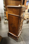 French rosewood nightstand 19th Century