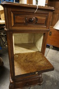 French rosewood nightstand 19th Century