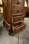 French rosewood nightstand 19th Century