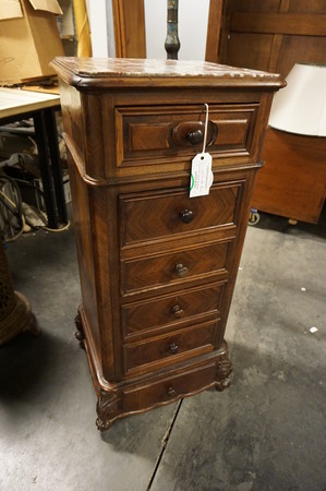 French rosewood nightstand
