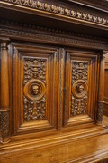 French walnut cabinet 19th Century