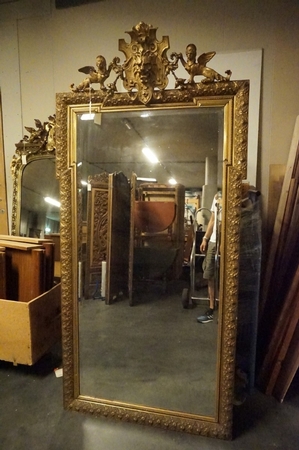 Gilded mirror