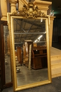 Gilded mirror, France 19th century