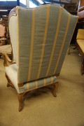 Gilded wingback armchair 19th Century
