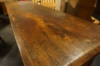 Gothic style Sideboard in oak, France early 20th C.