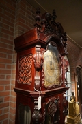 Grandfather clock, chime on 9 pipes, England 19th century