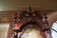 Grandfather clock, chime on 9 pipes, England 19th century