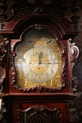 Grandfather clock, chime on 9 pipes, England 19th century