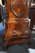 Grandfather clock signed Eldert Heijnen, Holland 18th century