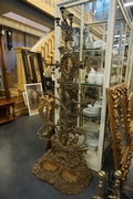 Hallstand in metal, France 19th century