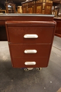 Industrial style Desk in metal, Holland mid 20th C.