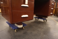 Industrial style Desk in metal, Holland mid 20th C.