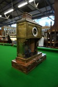 Industrial mantel clock